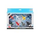 TOITOYS Set Flugzeuge 8St. -Speedfighter- Metall
