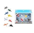 TOITOYS Set Flugzeuge 8St. -Speedfighter- Metall