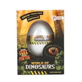 TOITOYS WORLD OF DINOSAURS Schlüpf-Ei -Dinosaurier, 6-fach sortiert