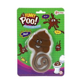 TOITOYS FUNNY POO Lächelnder Klebe-Poop auf Blisterkarte