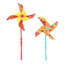 TOITOYS AIR Kinder Windmühle 2St. auf Karte, 2-fach sortiert