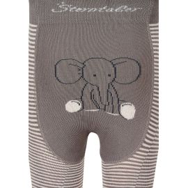 Sterntaler Krabbelstrumpfhose Eddy, grau, Gr. 86