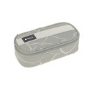 School Spacy Pencil Case Bold Curve sage