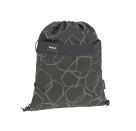 School String Bag Bold Edges grey