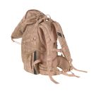 School String Bag Bold Leaves caramel