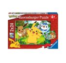 Ravensburger 5668 Puzzle Pikachu und seine Freunde 2 X 24 Teile