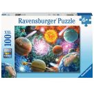 Ravensburger 13346 Puzzle Sterne und Planeten 100 Teile XXL
