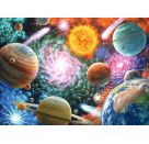 Ravensburger 13346 Puzzle Sterne und Planeten 100 Teile XXL
