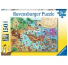 Ravensburger 13349 Puzzle Die Piratenbucht 150 Teile XXL