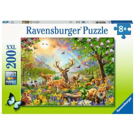 Ravensburger 13352 Puzzle Anmutige Hirschfamilie 200 Teile XXL