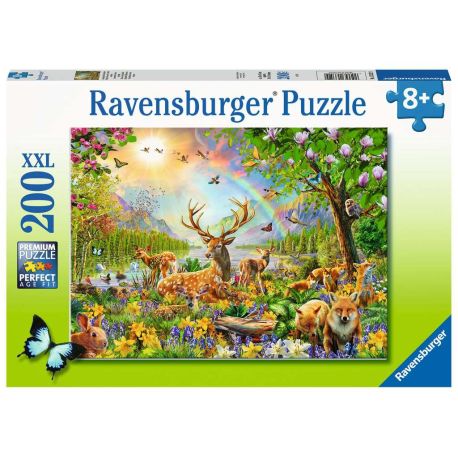 Ravensburger 13352 Puzzle Anmutige Hirschfamilie 200 Teile XXL