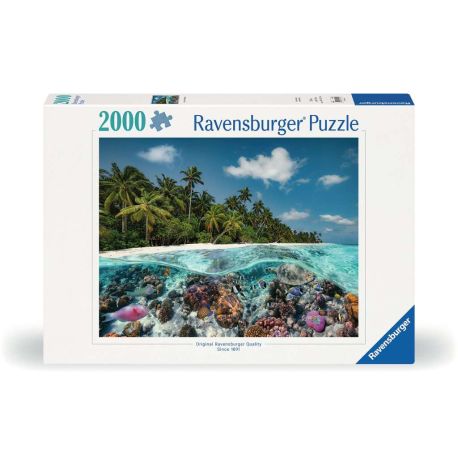 Ravensburger 17441 Puzzle Ein Tauchgang auf den Malediven 2000 Teile