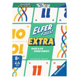 Ravensburger 20946 - Elfer raus! Extra, Kartenspiel für 2-6 Spieler, Klassiker ab 8 Jahren, Extra Edition