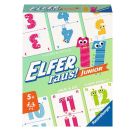 Ravensburger - 20947 Elfer Raus! Junior - Kartenspiel 2 - 6 Spieler, Spiel ab 5 Jahren für Kinder und Erwachsene, Zahl