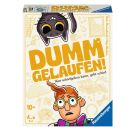 Ravensburger 20968 - Dumm Gelaufen! Kartenspiel für 2-6 Personen, Mit Mac und schwarzer Katze Murphy, Unterhaltung ab