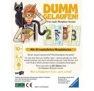 Ravensburger 20968 - Dumm Gelaufen! Kartenspiel für 2-6 Personen, Mit Mac und schwarzer Katze Murphy, Unterhaltung ab