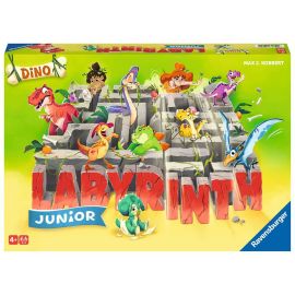Ravensburger® 20980 - Dino Junior Labyrinth -  Familienklassiker für die Kleinen, Spiel für Kinder ab 4 Jahren -  Gese