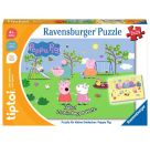 Ravensburger 163 tiptoi® Puzzle für kleine Entdecker: Peppa Pig