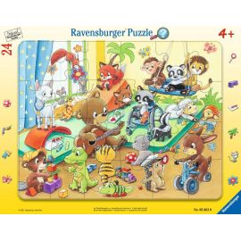 Ravensburger 5662 Puzzle Im Tierkindergarten 24 Teile