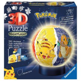 Ravensburger 11547 Puzzle Nachtlicht Pokémon 3D 72 Teile