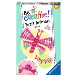 Ravensburger 18249 BeCreative Perlentiere Schmetterlinge, DIY für Kinder ab 6 Jahren