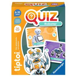 Ravensburger tiptoi 00164 Quiz Roboter, Quizspiel für Kinder ab 6 Jahren, für 1-4 Spieler