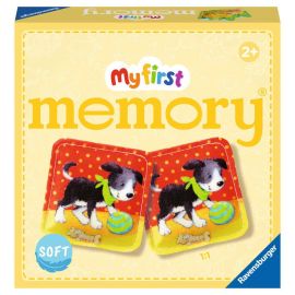 Ravensburger - 20998 - My first memory® Plüsch - Das klassische Gedächtnisspiel mit 24 Stoff-Karten und süßen Tierkind