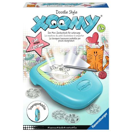 Ravensburger Xoomy® Midi Doodle Style 23532 - Tolle Motive und Comics zeichnen lernen, Kreatives Zeichnen und Malen fü