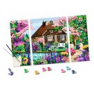 Ravensburger CreArt - Malen nach Zahlen 23550 – Zauberhaftes Cottage – ab 14 Jahren