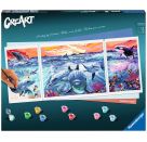 Ravensburger CreArt - Malen nach Zahlen 23577 – Farbenfrohe Unterwasserwelt – ab 14 Jahren