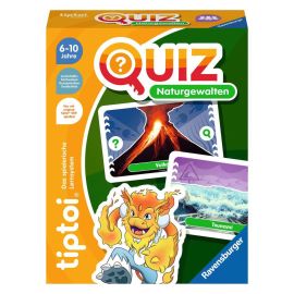 Ravensburger tiptoi 00167 Quiz Naturgewalten, Quizspiel für Kinder ab 6 Jahren, für 1-4 Spieler