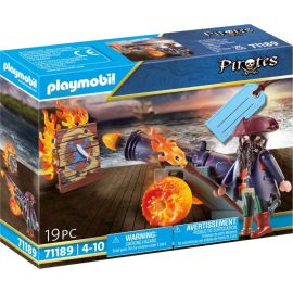 PLAYMOBIL 71189 Pirat mit Kanone