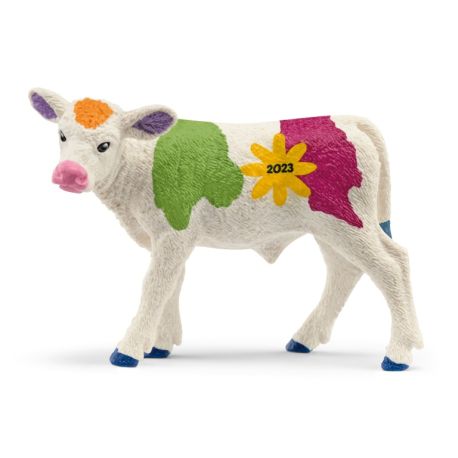 schleich® Farm World 72207 Buntes Frühlings Kalb