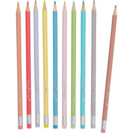 Radierbare Buntstifte Pastell - Einhorn-Paradies