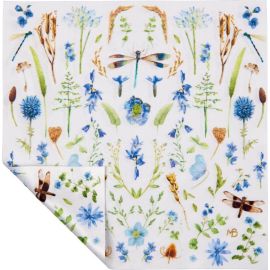 Brillenetui mit Putztuch Natur pur - M. Bastin