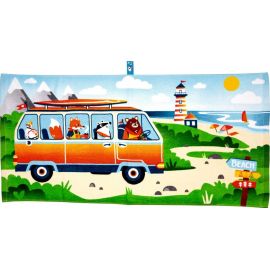 Kleines Zauberbadetuch - Unterwegs (ca.50x100 cm)