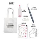 Mein Batik+Handlettering Starter-Set - Tasche (100% s.g.)