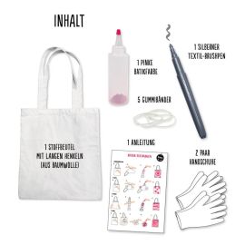 Mein Batik+Handlettering Starter-Set - Tasche (100% s.g.)