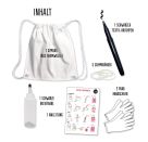 Mein Batik+Handlettering Starter-Set - Gymbag (100% s.g.)
