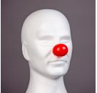 Hartplastik-Clownnase, rot