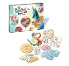 Ravensburger 18236 BeCreative Paper Art Blumen & Einhörner, DIY für Kinder ab 8 Jahren