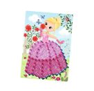 Ravensburger 18245 BeCreative String Art Prinzessin – Kreative Fadenbilder mit romantischer Prinzessin und Krone, für