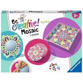 Ravensburger 18446 BeCreative Mosaik Romantik, DIY für Kinder ab 8 Jahren