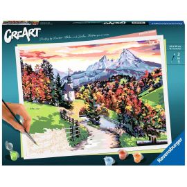 Ravensburger CreArt - Malen nach Zahlen 20274 – Wunderbares Bayern – ab 14 Jahren