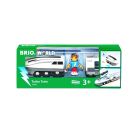 36003 BRIO Turbo-Zug -  Batteriebetriebener Spielzeugzug für Kinder ab 3 Jahren