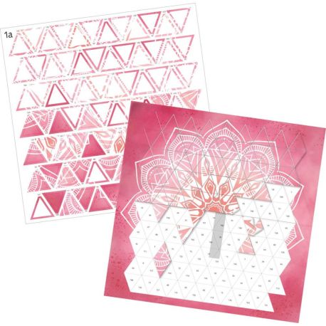 Stickern nach Zahlen: Mandala-Zauber - Creative Time