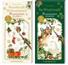 Im Winterwald Bezaub.Weihn., Kreativ Adventskalender (Bastin) sortiert  (1Stück)