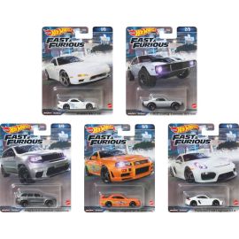 Mattel HNW46 Hot Wheels Premium Fast & Furious, sortiert