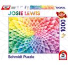 Puzzle 1000  Teile  J.LEWIS, S Teile rahlende Blü Teile e