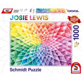 Puzzle 1000  Teile  J.LEWIS, S Teile rahlende Blü Teile e